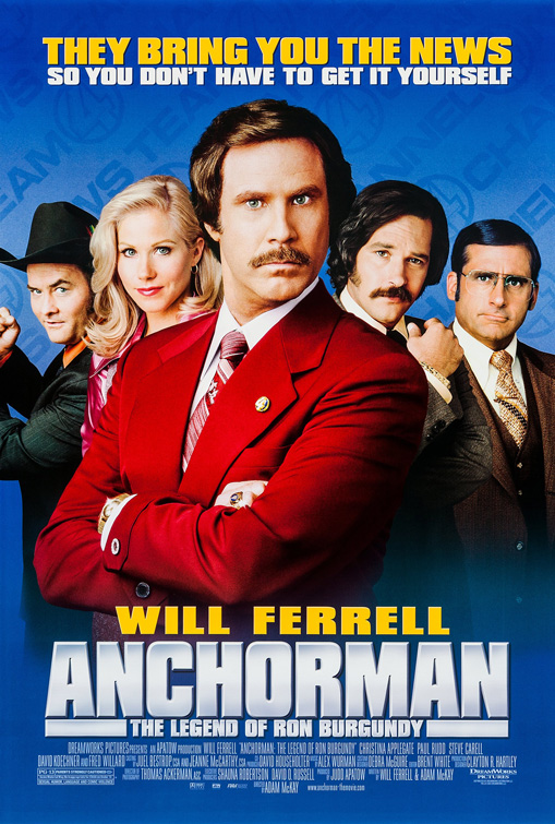 Affiche du film Présentateur vedette : La Légende de Ron Burgundy