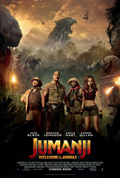 Affiche du film Jumanji : Bienvenue dans la jungle