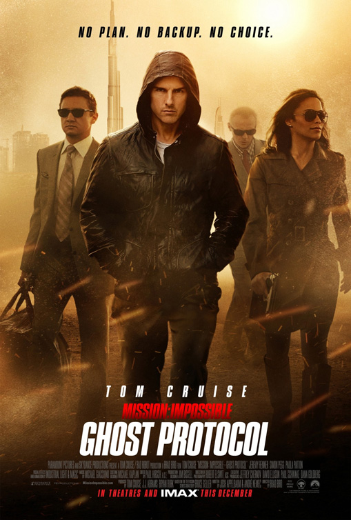 Affiche du film Mission Impossible : Protocole Fantôme