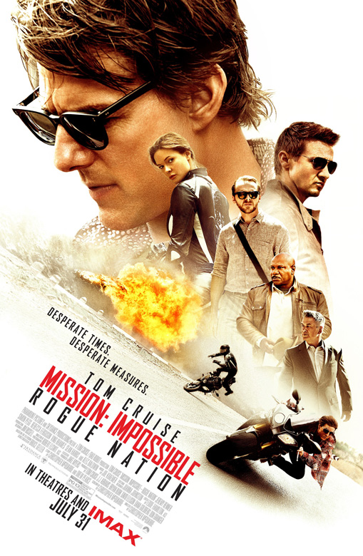 Affiche du film Mission Impossible : Rogue Nation