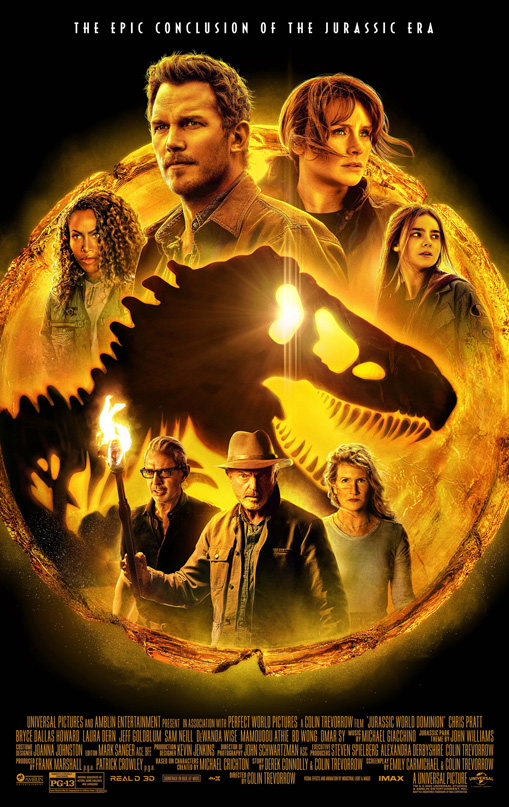 Affiche du film Jurassic World : Le Monde d'après