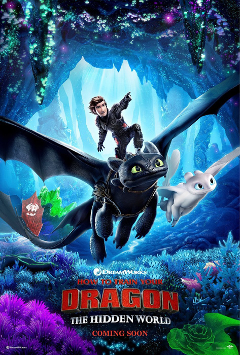 Affiche du film Dragons 3 : Le Monde caché