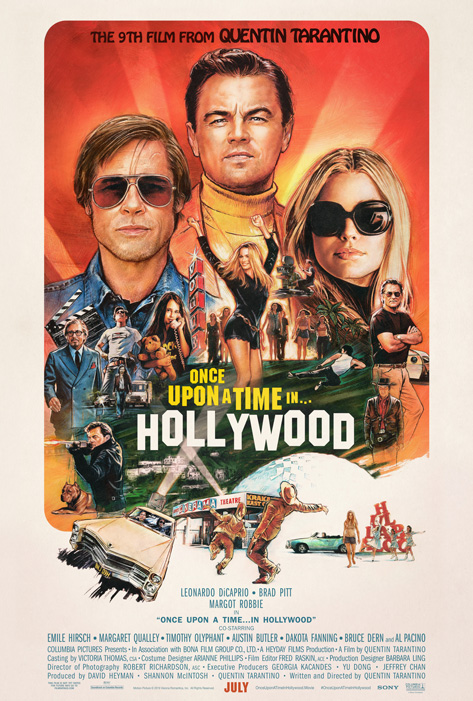 Affiche du film Once Upon a Time in Hollywood