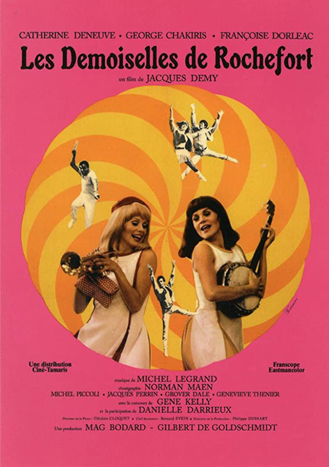 Affiche du film Les Demoiselles de Rochefort