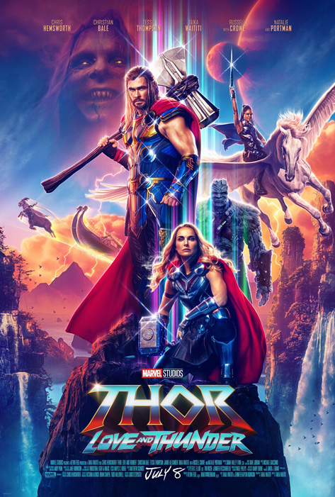 Affiche du film Thor: Love and Thunder