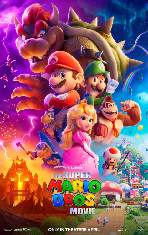 Affiche du film Super Mario Bros. le film