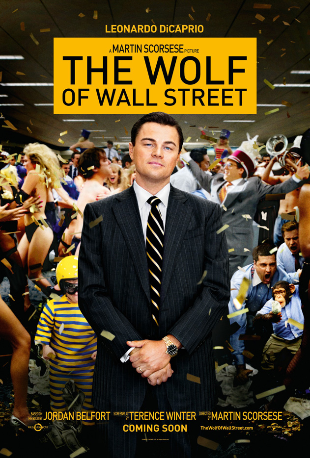 Affiche du film Le Loup de Wall Street